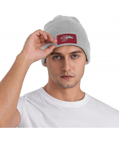 Santa Clara University Logo Classic Warm Winter Knit Cap Fleece Lined Beanie Hat Gray $10.99 Skullies & Beanies