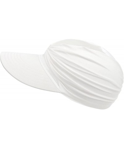 Wide Brim Sunhat Women Outdoor Summer Hat Open Top Hollow Cap Adult Sun Visor Hat Travel Seaside Beach Hat White $13.58 Sun Hats