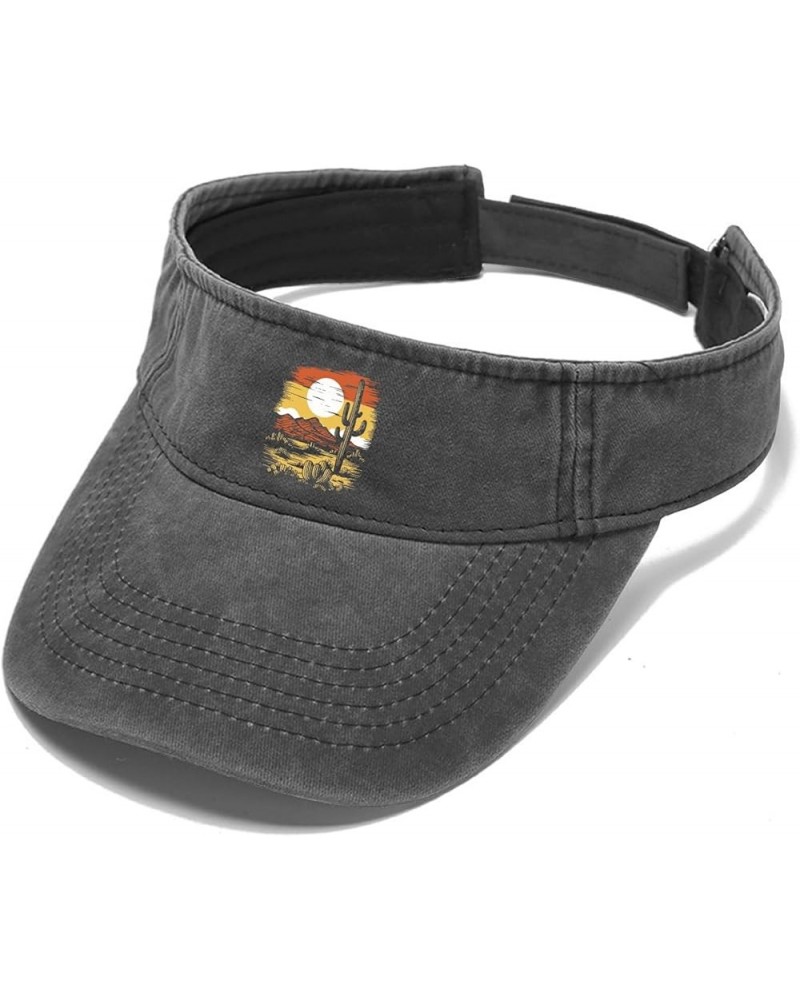 Womens Western Hats Visor Hats for Adult Visors Cool Golf Hat Allblack $11.38 Sun Hats