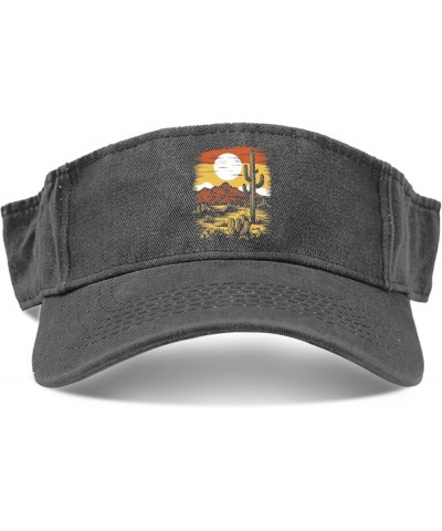 Womens Western Hats Visor Hats for Adult Visors Cool Golf Hat Allblack $11.38 Sun Hats