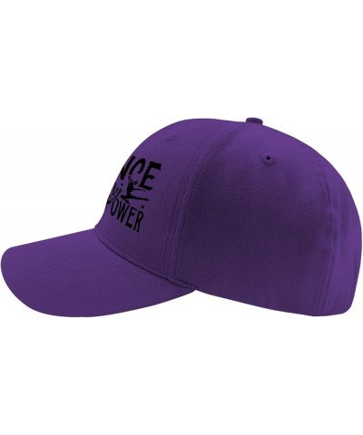 Sun hat Womens Picture Dance is My Super Women hat 80s hat Gifts for Dad Beach Cap Purple $10.11 Baseball Caps