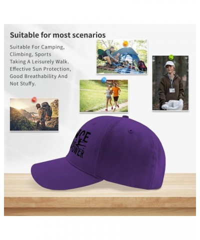 Sun hat Womens Picture Dance is My Super Women hat 80s hat Gifts for Dad Beach Cap Purple $10.11 Baseball Caps