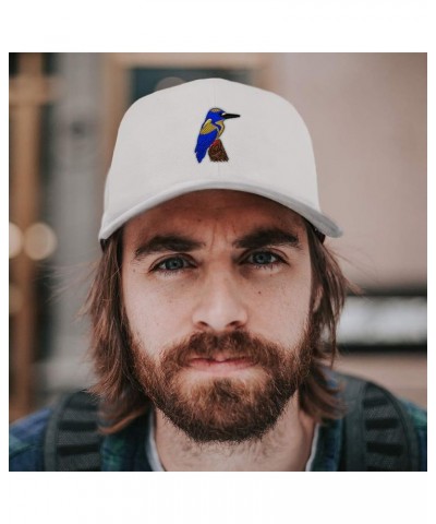 Baseball Cap Animal Wildlife Bird Azure Kingfisher Hats for Men & Women Navy Design Only $14.03 Baseball Caps