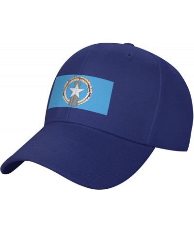 Flag of The Northern Mariana Islands (1976-1989) Baseball Cap for Men Women Dad Hat Classic Adjustable Golf Hats Blue $10.28 ...