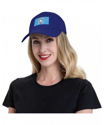 Flag of The Northern Mariana Islands (1976-1989) Baseball Cap for Men Women Dad Hat Classic Adjustable Golf Hats Blue $10.28 ...