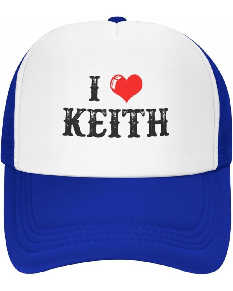 Should Have Been A Cowboy Hats I Love Keith hat & Funny Cycling Hat & Gifts Baseball Hats and Blue $13.79 Cowboy Hats