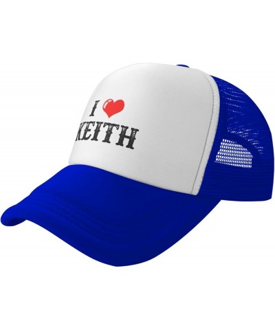 Should Have Been A Cowboy Hats I Love Keith hat & Funny Cycling Hat & Gifts Baseball Hats and Blue $13.79 Cowboy Hats