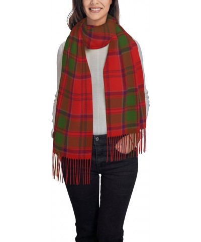 Women's Scarf Shawl, Soft Faux Cashmere Tassel Scarf, Winter Warm Plaid Scarf Gift 1 $10.80 Scarves