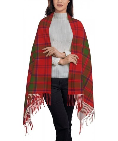 Women's Scarf Shawl, Soft Faux Cashmere Tassel Scarf, Winter Warm Plaid Scarf Gift 1 $10.80 Scarves