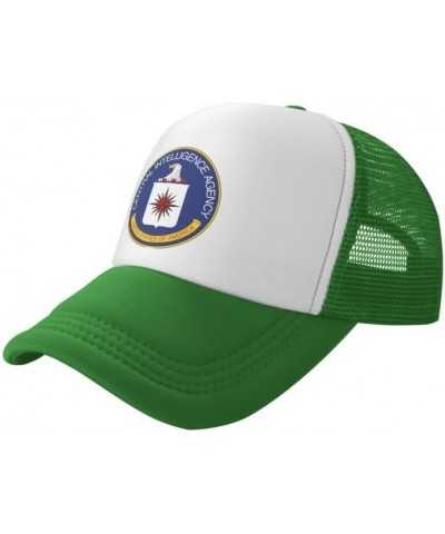 Central-Intelligence-Agency-CIA Flag-Trucker Hats Denim Hats Cowboy Knit hat Baseball Caps Fisherman's hat Green $13.36 Baseb...