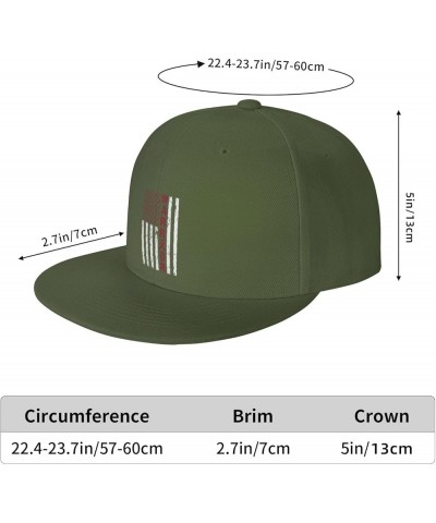 Brain Aneurysm Awareness Support Warrior Snapback Hats for Men Baseball Cap Trucker Hat Flat Brim Hats Moss Green $9.56 Baseb...