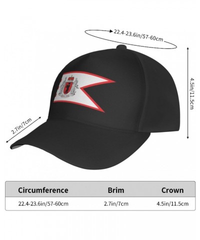 Flag of Žemaitija Baseball Cap Men's and Women's Baseball Hat Adjustable Casual Outdoor Breathable Caps Truck Driver Hat Dad ...