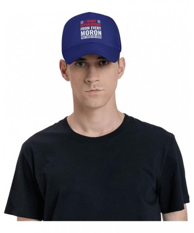 I Want Reparations from Every Moron That Voted for Biden Baseball Cap Men Gifts Trucker Hat Women Sun Hat Black Blue $9.78 Ba...