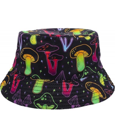 Mushroom Bucket Hat Outdoor Bucket Hat Fisherman Caps for Carnival Party Sun Protection Women As Shown-2 $7.15 Bucket Hats