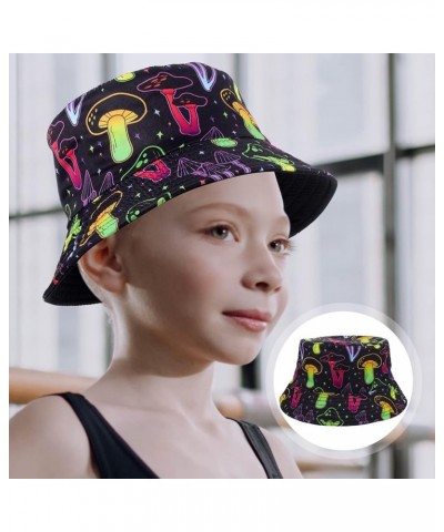 Mushroom Bucket Hat Outdoor Bucket Hat Fisherman Caps for Carnival Party Sun Protection Women As Shown-2 $7.15 Bucket Hats