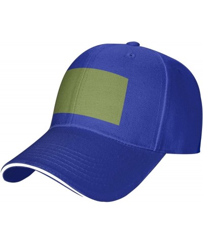 Solid Dark Green Pattern Casual General Baseball Cap Black : Comfortable, Light Blue $9.73 Baseball Caps