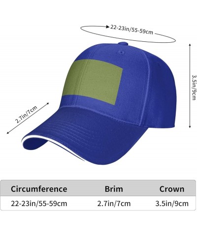 Solid Dark Green Pattern Casual General Baseball Cap Black : Comfortable, Light Blue $9.73 Baseball Caps