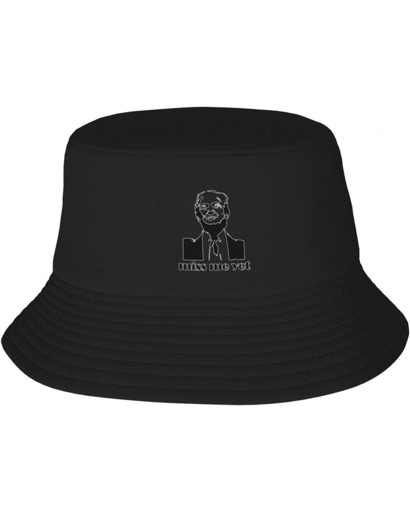 Donald Trump 2024 Miss Me Yet Stay Cool and Stylish with Our Trendy Bucket Hats - Perfect for Summer Fun and Outdoor Adventur...