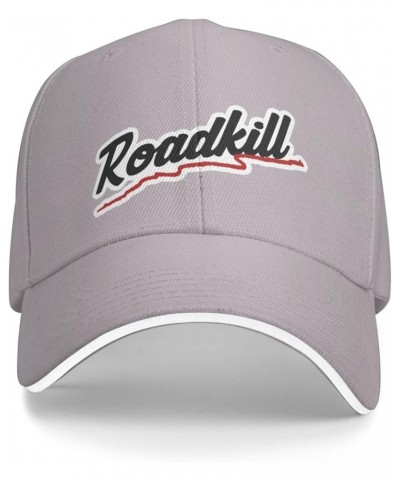 Mt-Rk-L1-5-100142-Mf Baseball Caps Sandwich Baseball Caps Man Womens Dad Caps Adjustable Sun Hats Gray $14.68 Baseball Caps