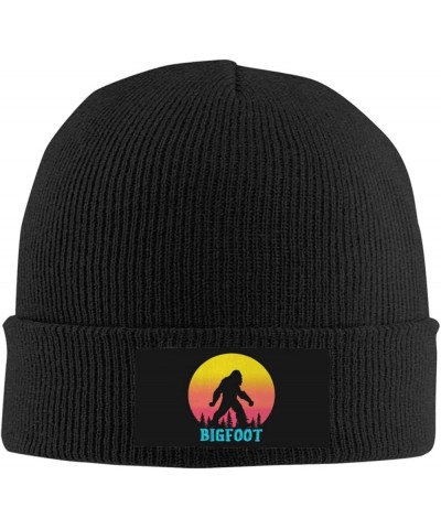 Vintage 1980s Bigfoot Beanie Hat Winter Fall Headwear for Men Women Warm Knitted Hat Skull-Cap Vintage 1980s Bigfoot $11.01 S...