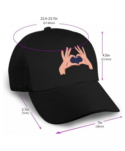 Adjustable Holding A Heart Flag of Alaska Baseball Cap for Men Women Baseball Hat Outdoor Casual Breathable Caps Trucker Hats...