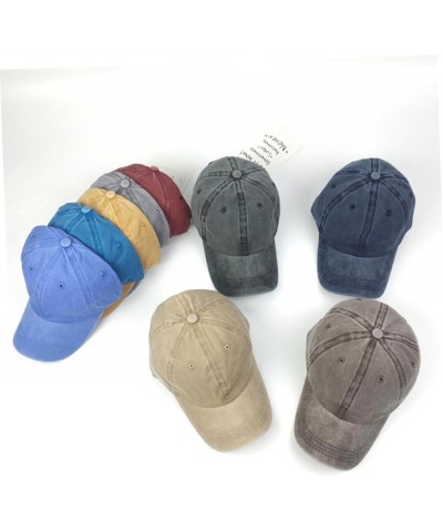 2pcs Adjustable Baseball Cap Wash Dyed Hat Fashion Hat Low Profile Hat Cotton Hat Light Board Peaked Cap Light Greyx2pcs $6.8...