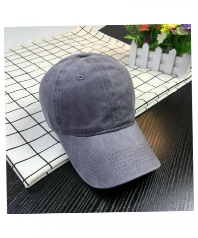 2pcs Adjustable Baseball Cap Wash Dyed Hat Fashion Hat Low Profile Hat Cotton Hat Light Board Peaked Cap Light Greyx2pcs $6.8...