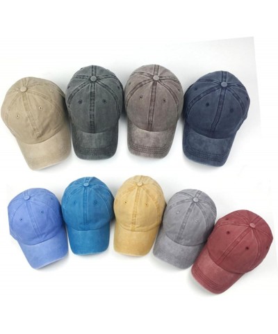 2pcs Adjustable Baseball Cap Wash Dyed Hat Fashion Hat Low Profile Hat Cotton Hat Light Board Peaked Cap Light Greyx2pcs $6.8...