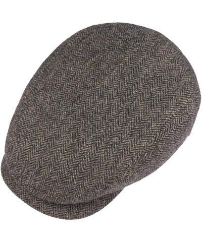 Belfast Classic Wool Flat Cap Women/Men | Made in The EU Dark Brown $45.67 Newsboy Caps