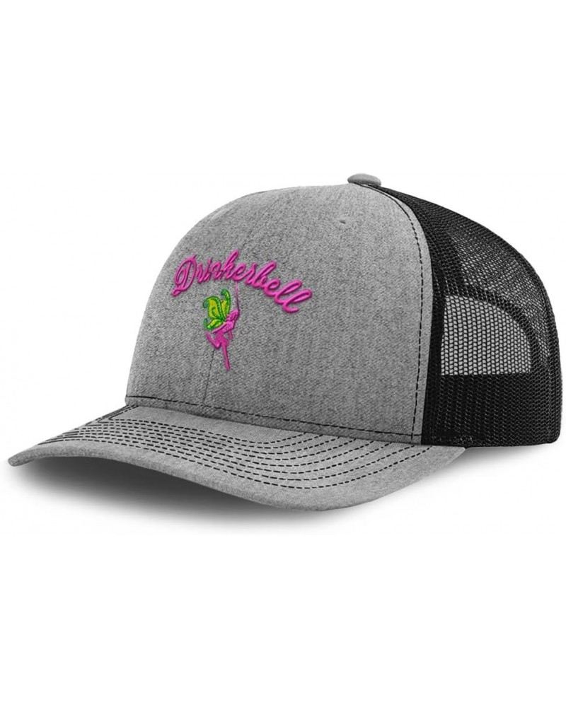 Trucker Baseball Cap Drinkerbell Cotton Dad Hats for Men & Women Heather Gray Black $15.65 Baseball Caps