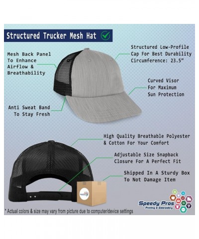 Trucker Baseball Cap Drinkerbell Cotton Dad Hats for Men & Women Heather Gray Black $15.65 Baseball Caps