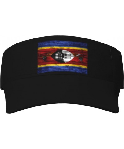 Flag of Eswatini Sun Defense Adult Protection Visor490 Black $10.99 Visors