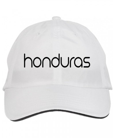 Honduras Hat Adjustable Cap, DesC43 White $14.59 Baseball Caps