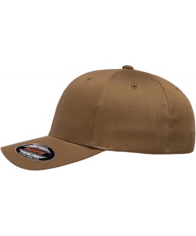 1960-64 Corvair Convertible Outline Design Flexfit 6277 Athletic Baseball Fitted Hat Cap Coyote Brown $14.25 Baseball Caps