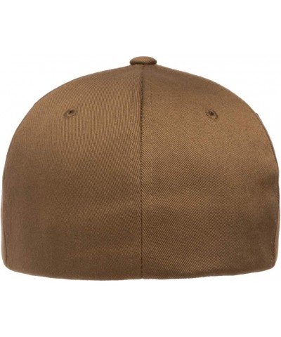 1960-64 Corvair Convertible Outline Design Flexfit 6277 Athletic Baseball Fitted Hat Cap Coyote Brown $14.25 Baseball Caps