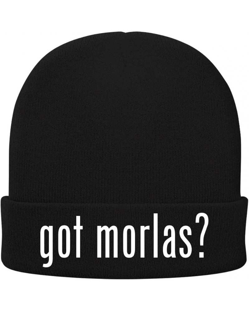 got morlas? - Soft Adult Beanie Cap Black $15.88 Skullies & Beanies