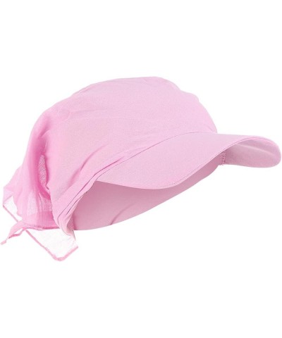 Summer Cap Head Hat Sun Printing Women Protection Baseball Caps Pink $6.59 Sun Hats