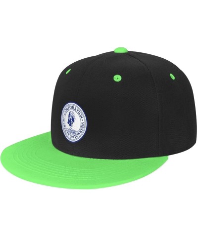 Seal of Yonkers, New York Baseball Cap for Men Women Snapback Hat Adjustable Flat Bill Hats Green $10.88 Baseball Caps