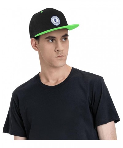 Seal of Yonkers, New York Baseball Cap for Men Women Snapback Hat Adjustable Flat Bill Hats Green $10.88 Baseball Caps