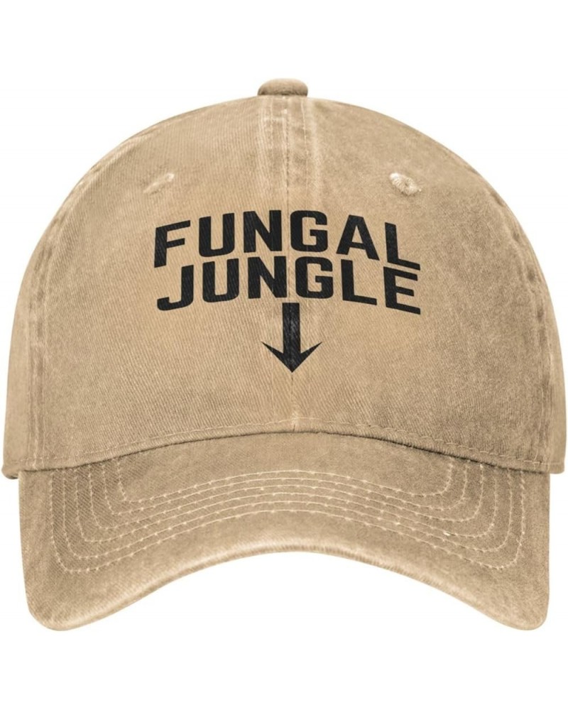 Fungal Jungle Hat Dirty Joke and Sexual Adult Humor Hat for Men Women Trucker Hat Baseball Cap Natural $13.48 Baseball Caps