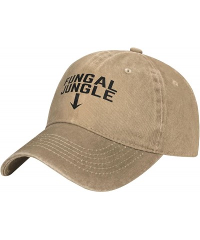 Fungal Jungle Hat Dirty Joke and Sexual Adult Humor Hat for Men Women Trucker Hat Baseball Cap Natural $13.48 Baseball Caps