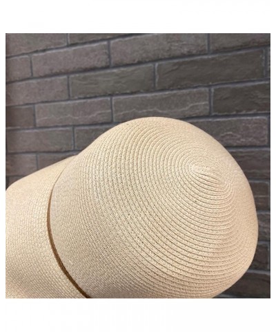 Womens Wide Brim Straw Sun Hat, Roll-up Foldable Beach Hat for Women,Beige Sun Hat Summer UV Protection Hats Beige $26.88 Sun...