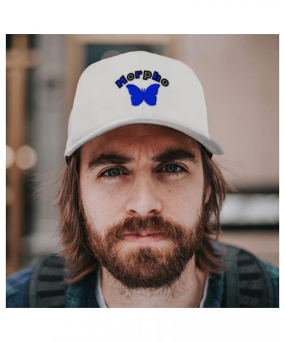 Baseball Cap Morpho Insects Nature Acrylic Biology Dad Hats for Men and Women Light Blue Design Only $14.57 Baseball Caps