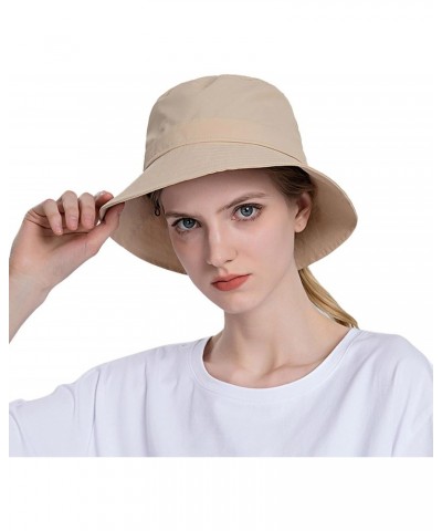 Women Sun Hat Wide Brim Beach Hat Adjustable Bucket Hat Summer Hats Caps Cowboy $11.26 Sun Hats