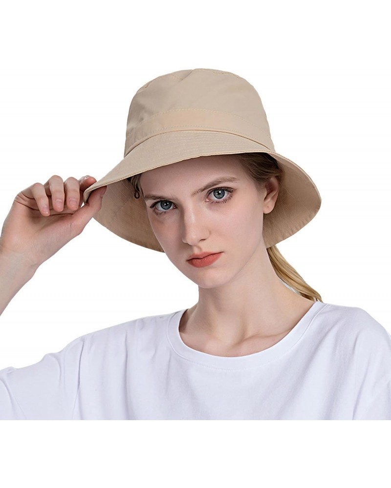 Women Sun Hat Wide Brim Beach Hat Adjustable Bucket Hat Summer Hats Caps Cowboy $11.26 Sun Hats