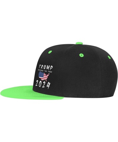 Trump Revenge The Tour 2024 Hip Hop Baseball Cap Green $10.18 Baseball Caps