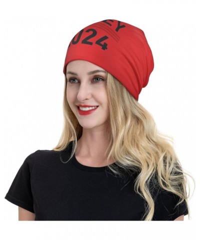 Beanie Nikki Haley 2024 Election Beanie Hat Men Skull Cap Women Knit Slouchy Hat Stocking Hats Knitted Hat Black Red $9.91 Sk...