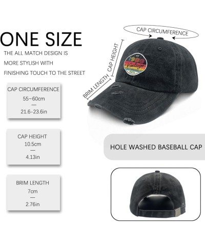 1965 Vintage All Original Parts Hats Mesh Hat AllBlack Hat for Women Gifts for Men Cool Cap 1988 $11.19 Sun Hats