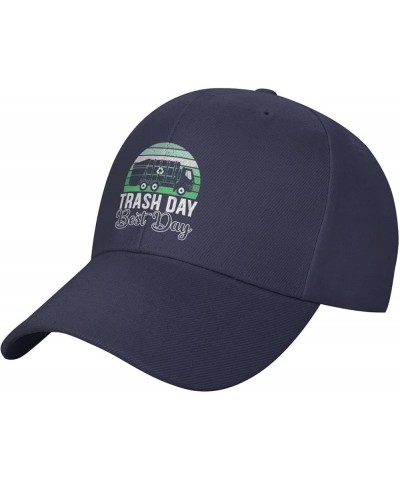 Hat Trash Day Best Day Waste Management Garbage Truck Baseball Cap Men Women Trucker Hat Dad Cap Fishing hat Navy Blue $9.88 ...