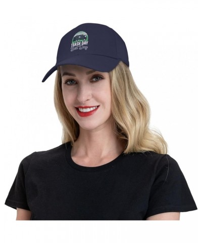 Hat Trash Day Best Day Waste Management Garbage Truck Baseball Cap Men Women Trucker Hat Dad Cap Fishing hat Navy Blue $9.88 ...